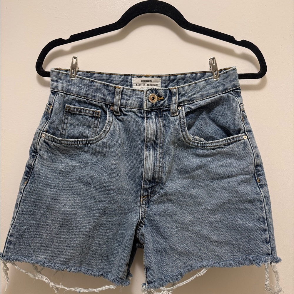 Cotton On Light Blue Jean Shorts
